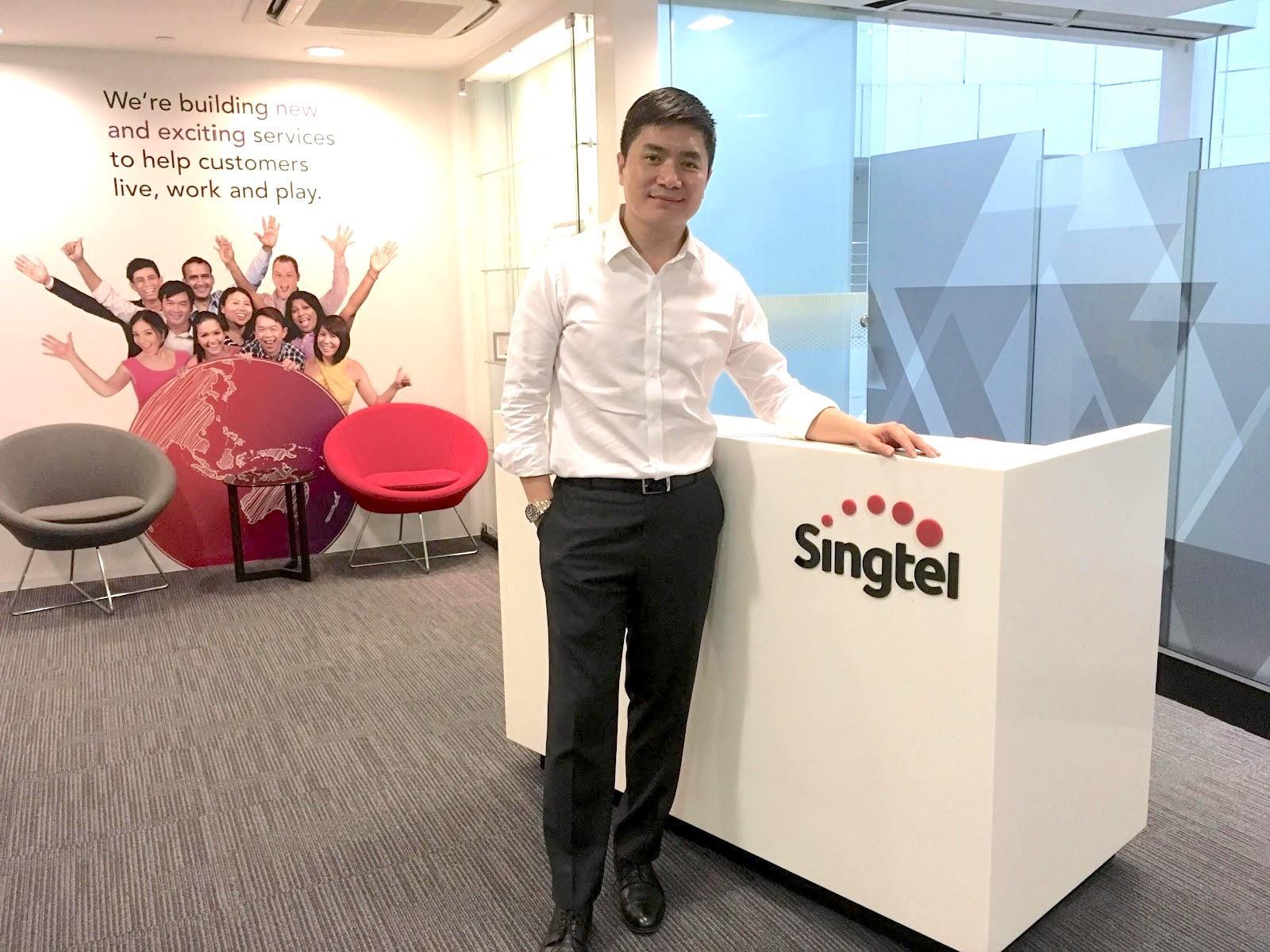 Charlton Ong, vice president of group human resources at Singtel
