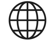 An icon of a globe, indicating a worldwide footprint achieved through IMDA accreditation for startups