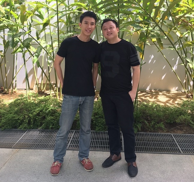 11th Hour founders Tan Jun Yuan Left and Lim Ting Hong