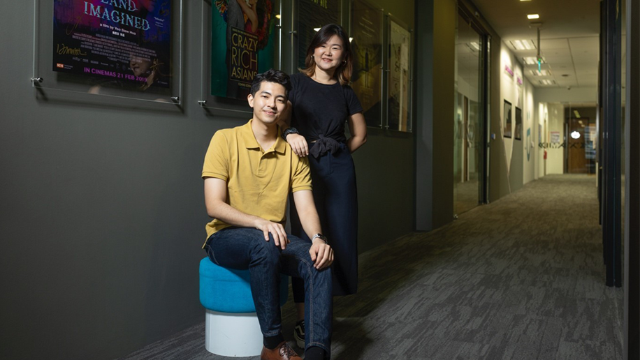 Mr Syed Ebrahim and Ms Eunice Ng, two passionate IMDA employees, help build Singapore’s vibrant and thriving media industry