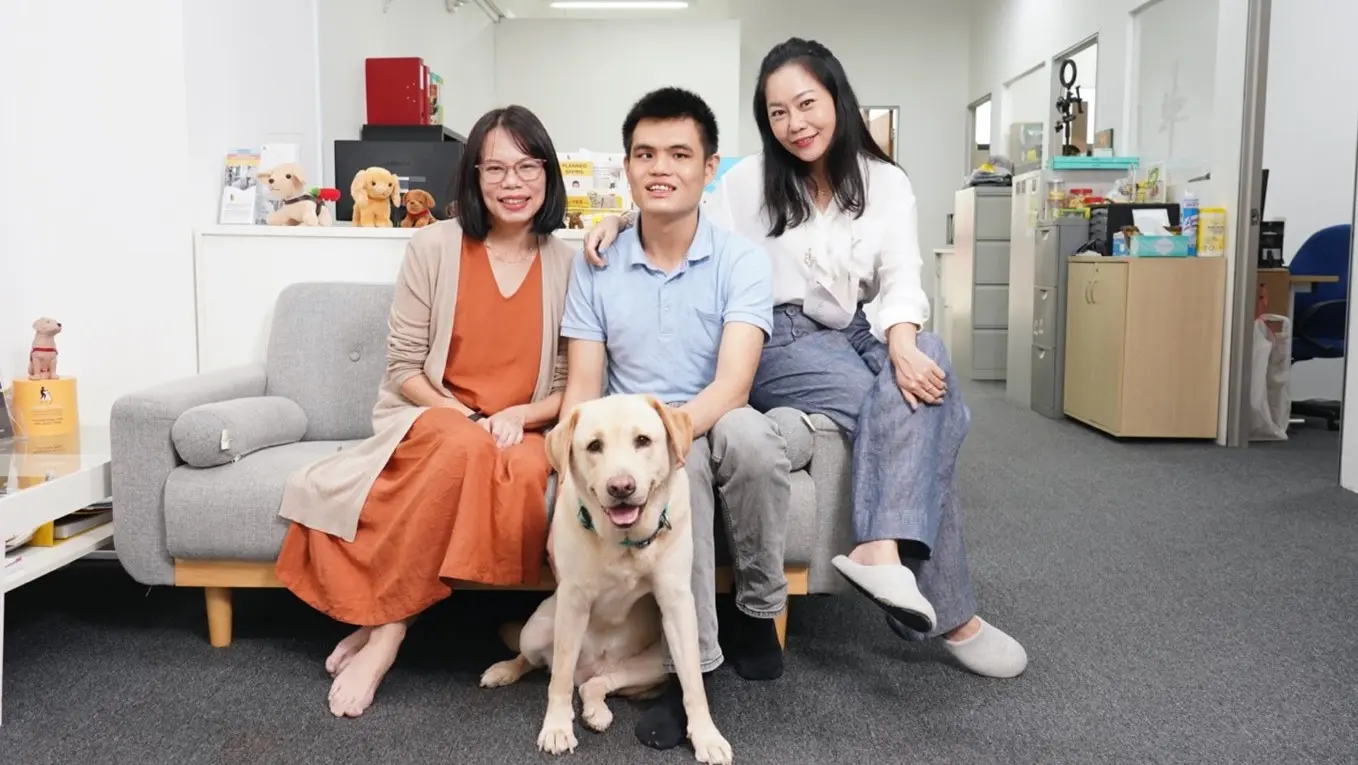 SIT and Guide Dogs Singapore create an accessible toolkit using assistive technology to help others with visual impairment