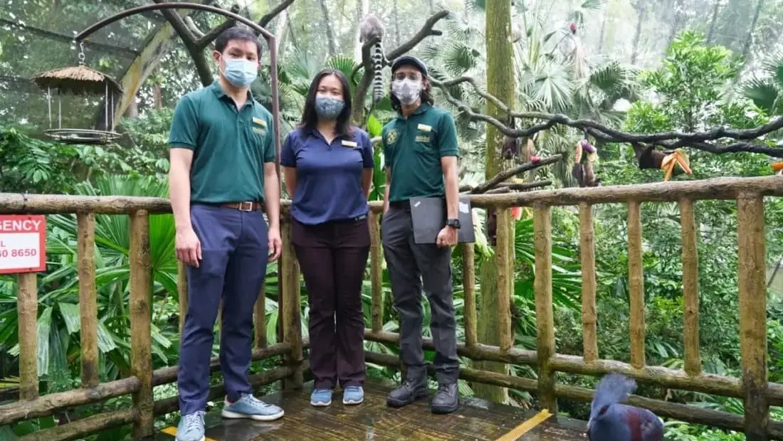 Mandai Wildlife Group employees use IMDA's OIP to harness innovative tech to support staff and zoo operations