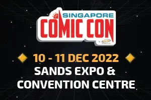 Banner featuring Singapore Comic Con at the Singapore Media Festival, celebrating creative talent in the local media industry