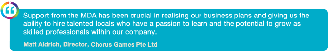 quote from Matt Aldrich