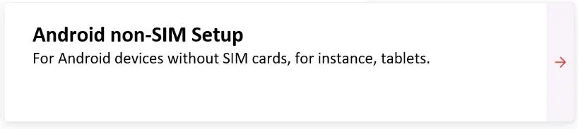 Wireless@SG Andriod non-SIM setup guide for consumers