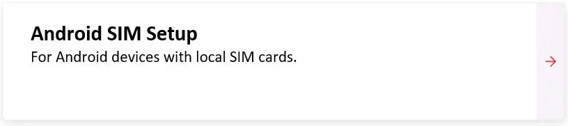 Wireless@SG Andriod SIM setup guide for consumers