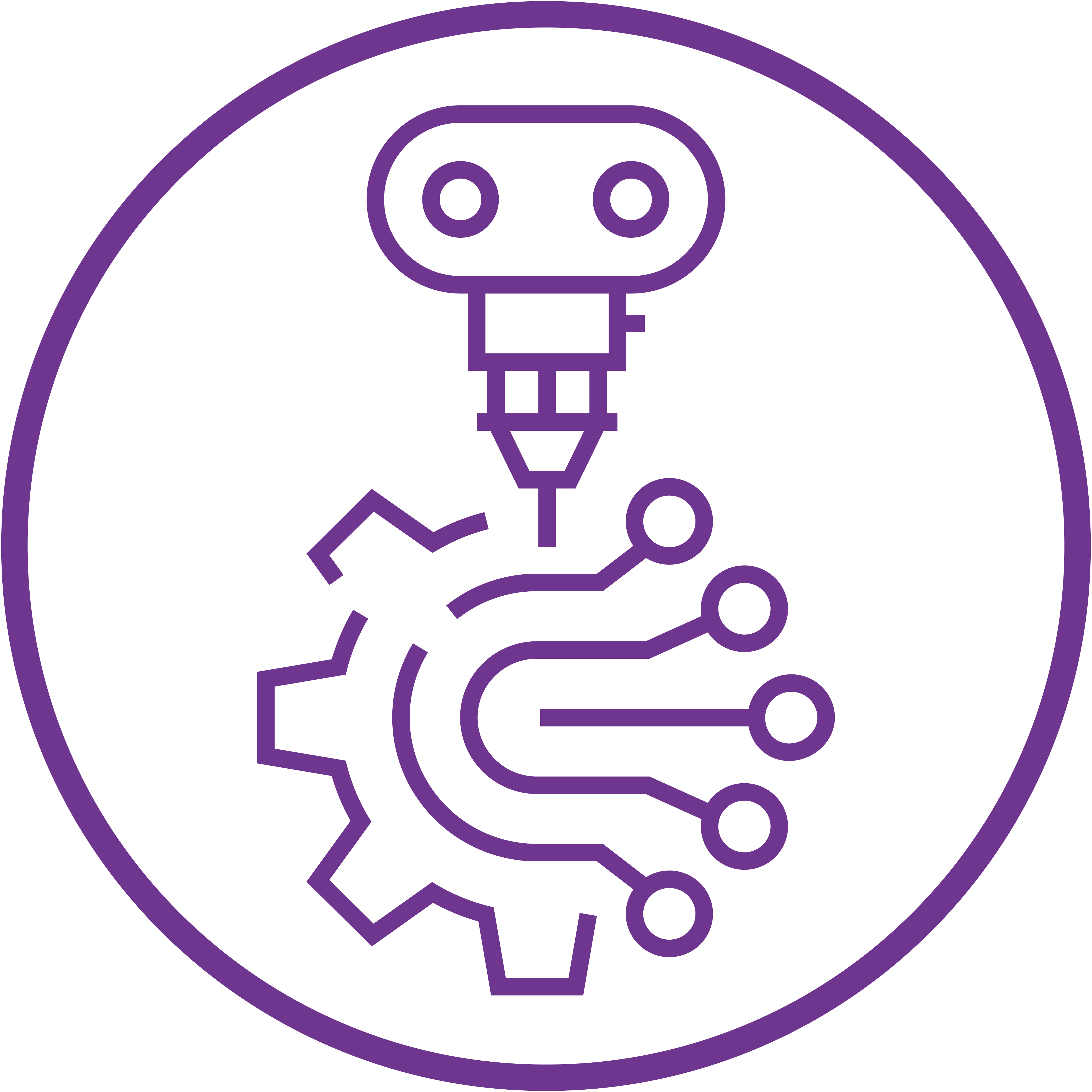 Sector-specific Industry Digital Plans: An icon representing the precision engineering sector