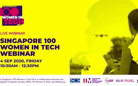 The inaugural Singapore 100 Women in Tech