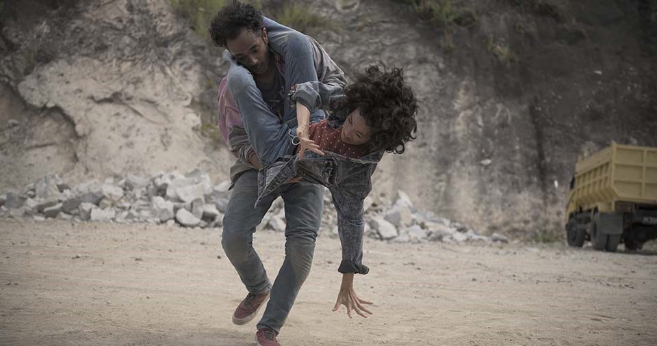 A scene from the action-romance Vengeance is Mine, All Others Pay Cash played at the Singapore Media Festival