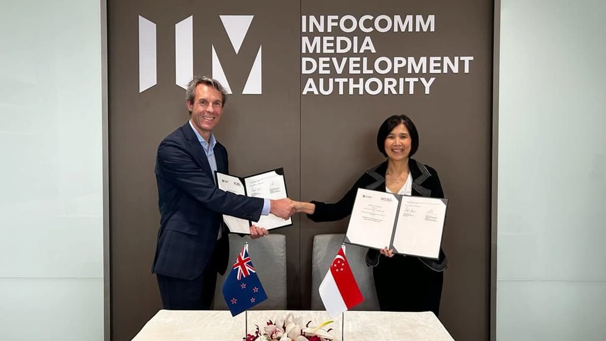 IMDA NZ DIA signed Memorandum of Arrangement