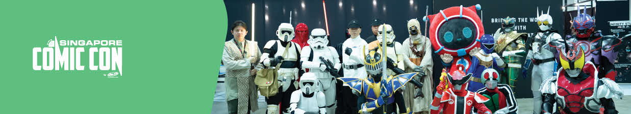 Singapore Comic Con banner