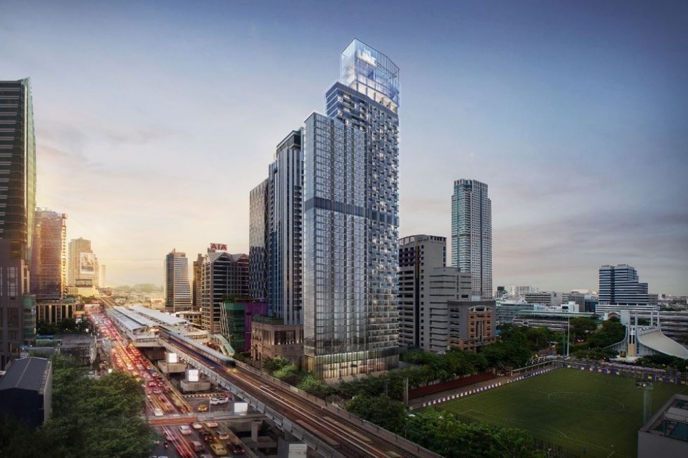 Residential buildings showcasing the IMDA-accredited igloocompany and Sansiri partnership, with igloocompany locks in multiple projects