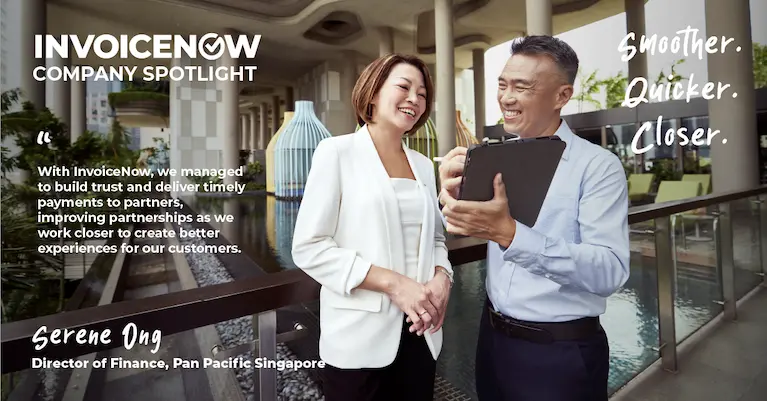 InvoiceNow: Serene Ong, Direct of Finance at Pan Pacific SG, shares how e-invoicing has helped with timely digital payments