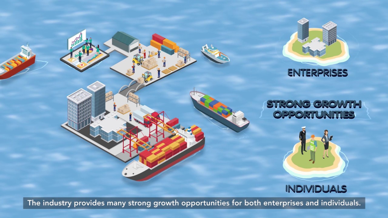 A video thumbnail on strong growth opportunities from the Sea Transport Industry Digital Plan video, part of the SMEs Go Digital programme