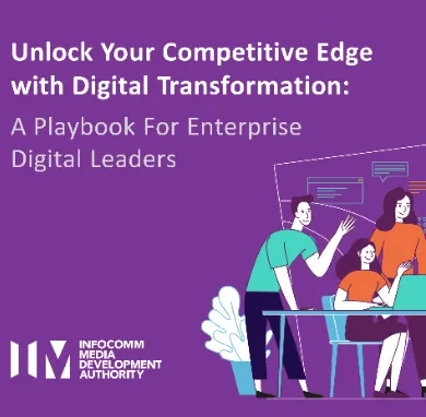 Competitive Edge with Digital Transformation playbook cover