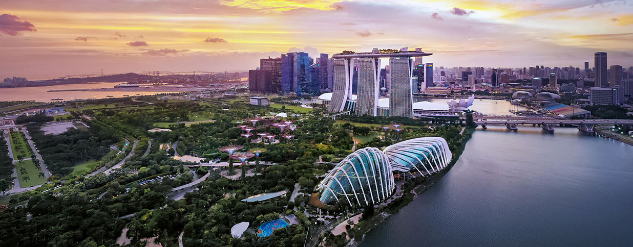 Singapore skyline