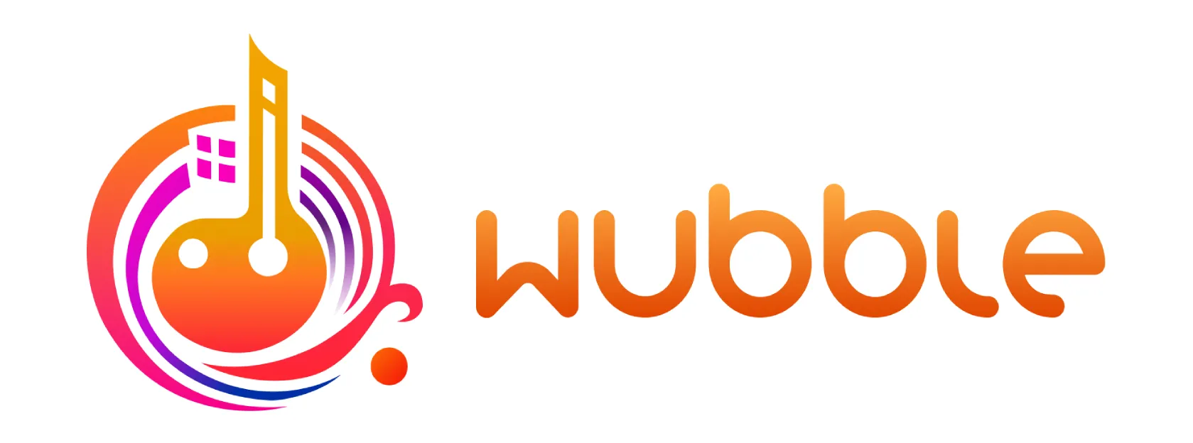 wubble ai logo white background