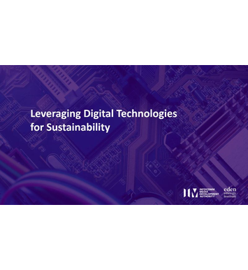 sustainability digital technologies playbook cover