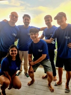 A group photo of employees from NextBillion.ai who joined the IMDA accreditation programme