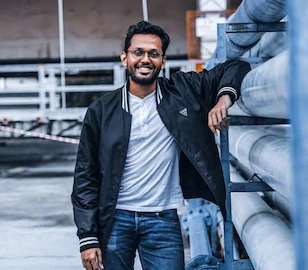 SG Digital Scholar Mukundraj (Raj) Sudarshan, who is pursuing a Master of Science in Data Science at New York University.