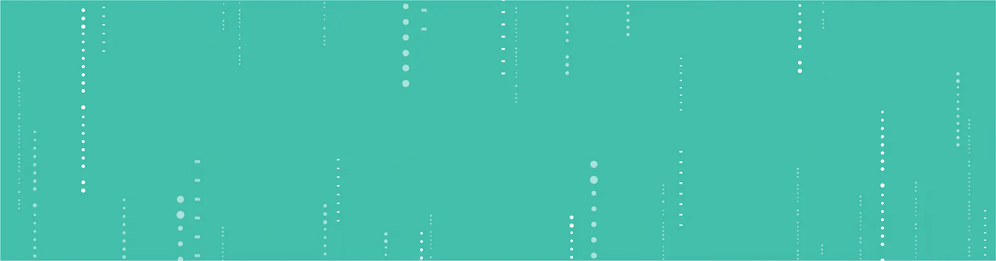 Green background image with straight dotted line