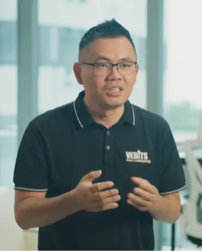 Marcus Chen, founder of Vebits AI