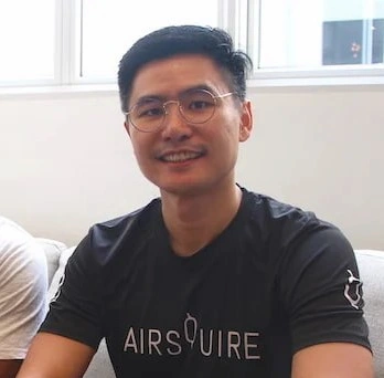 Kyle Tan, CEO and co-founder of Airsquire