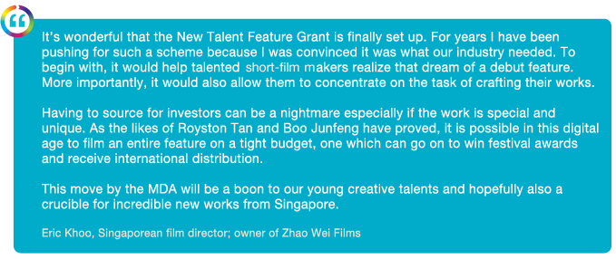 quote from Eric Khoo