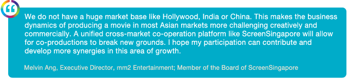 quote from Melvin Ang