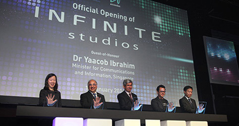 Official opening of Infinite Studios